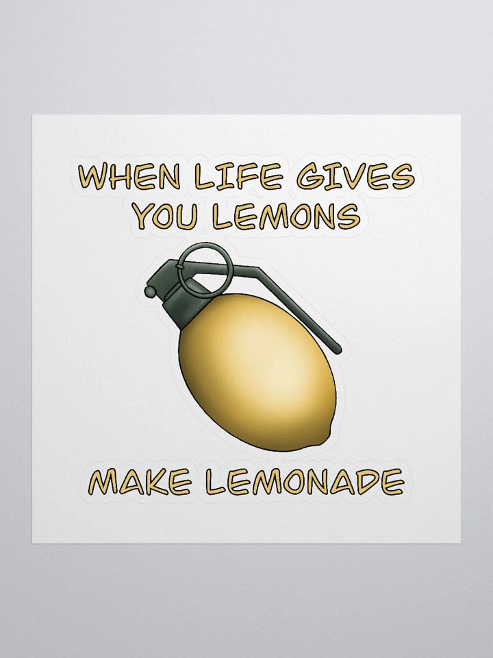 Make Lemonade Sticker product image (1)