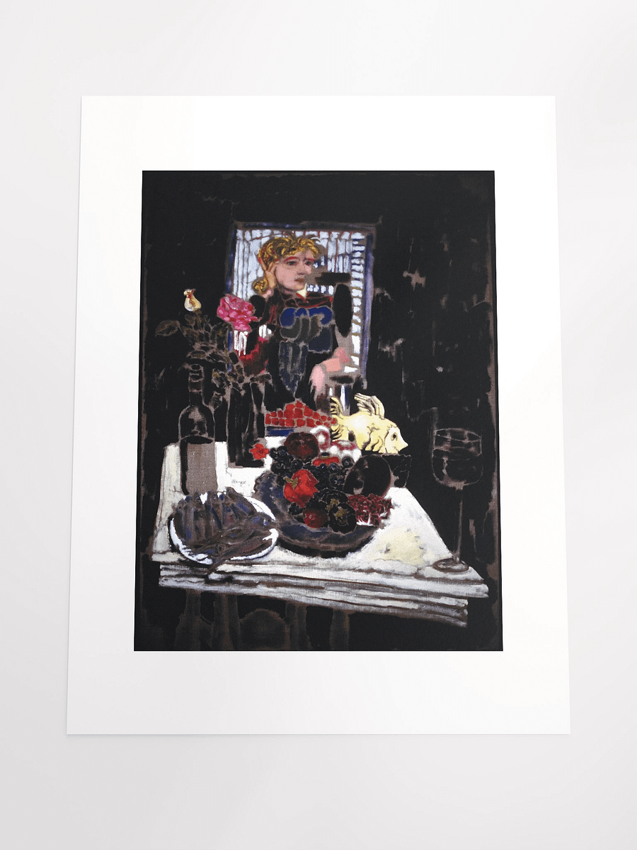 Still Life on White Table (aka Helga) print product image (5)
