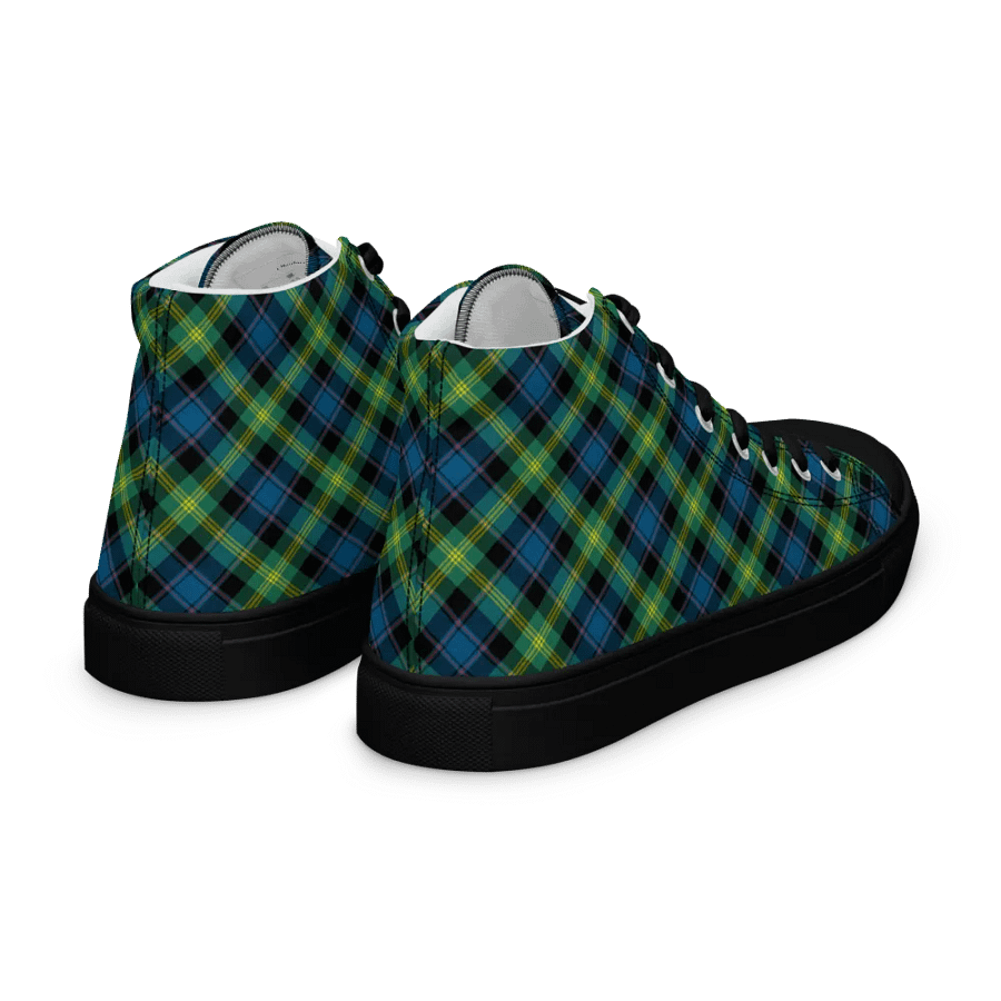 Watson Tartan Men's High Top Shoes product image (10)