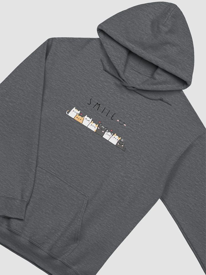 Cats & Hearts Smile Hoodie product image (15)