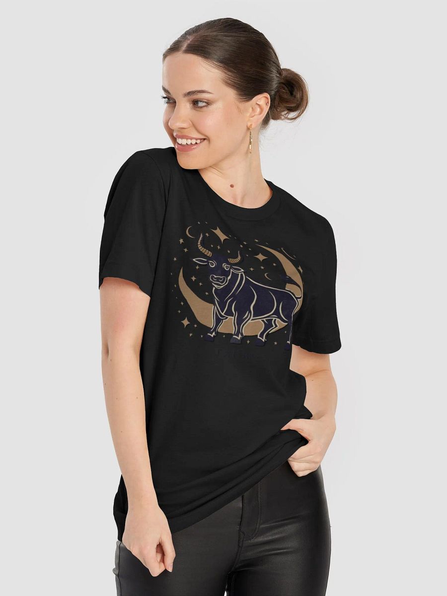 Zodiac Taurus T-Shirt - Unisex, Supersoft Cotton, Celestial Bull Design product image (9)