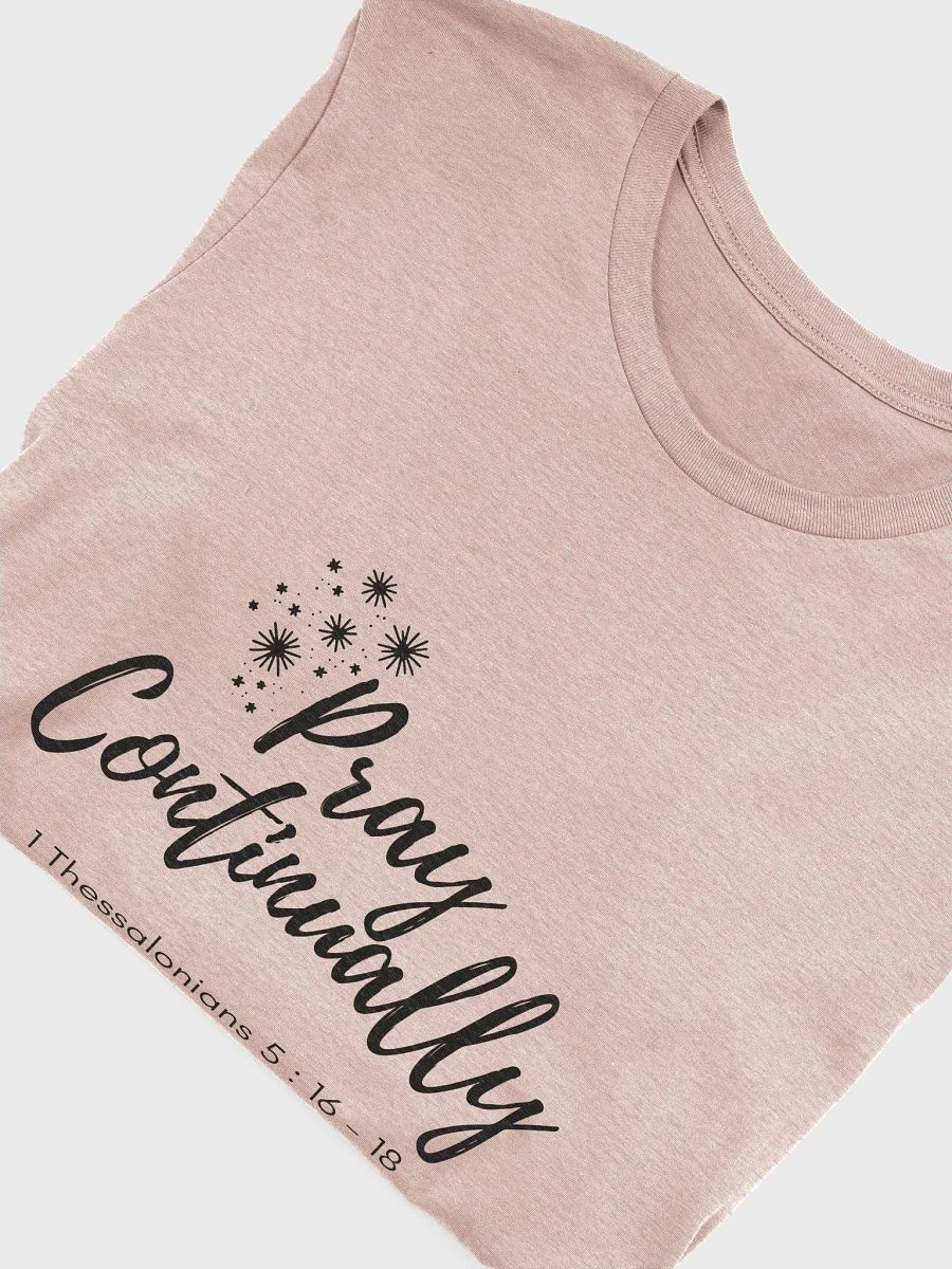 Pray Continually Dark Unisex Super soft T-Shirt product image (24)
