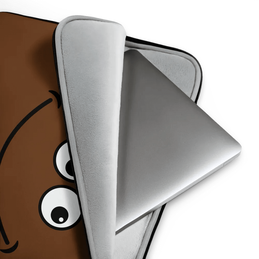 happy face Laptop Sleeve product image (3)