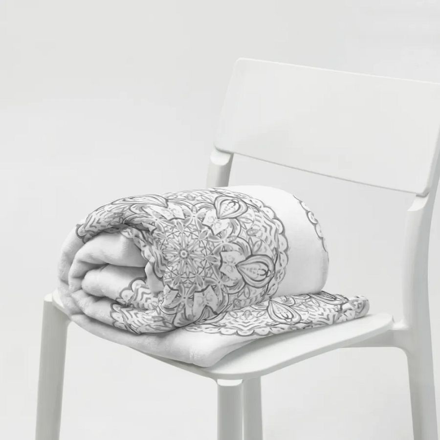 Mandala Harmony Throw Blanket product image (3)