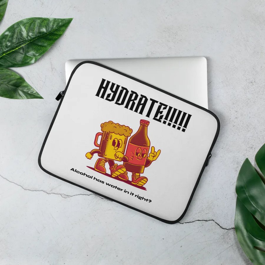 Hydrate! Laptop Case! product image (3)