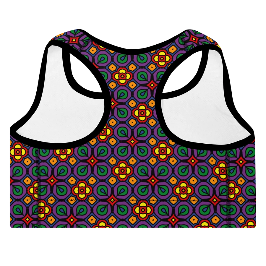 Pride Abstract (2) - Padded Sports Bra product image (4)