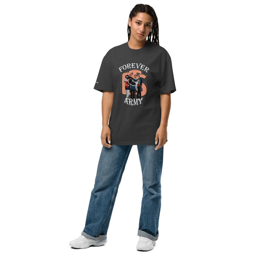 Oversized Forever Army T-shirt product image (7)