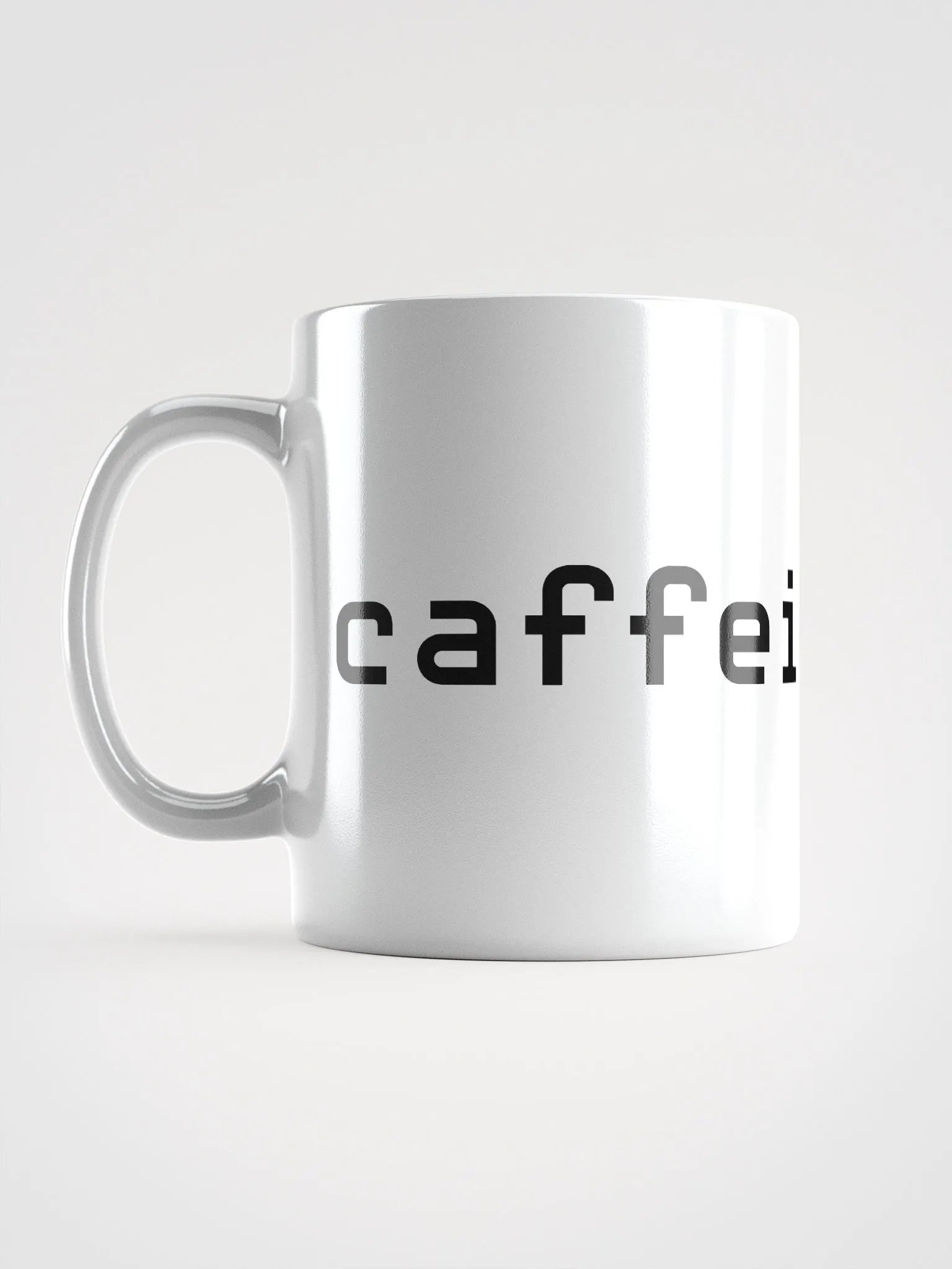 caffeinate -d mug - 100% ceramic product image (6)