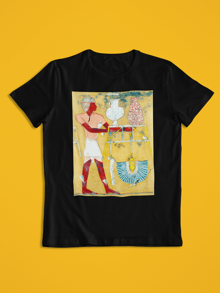 Man Bringing Gifts Ancient Egypt Art Unisex T-Shirt product image (1)