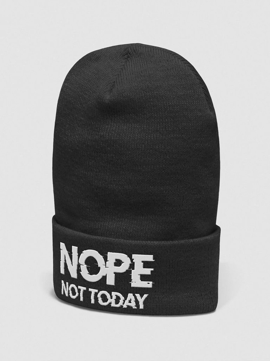 Nope Not Today Beanie product image (3)
