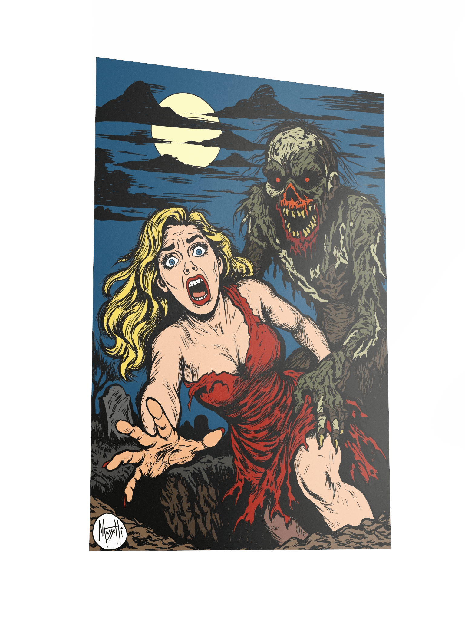 SCREAMING to Escape Art Print product image (2)