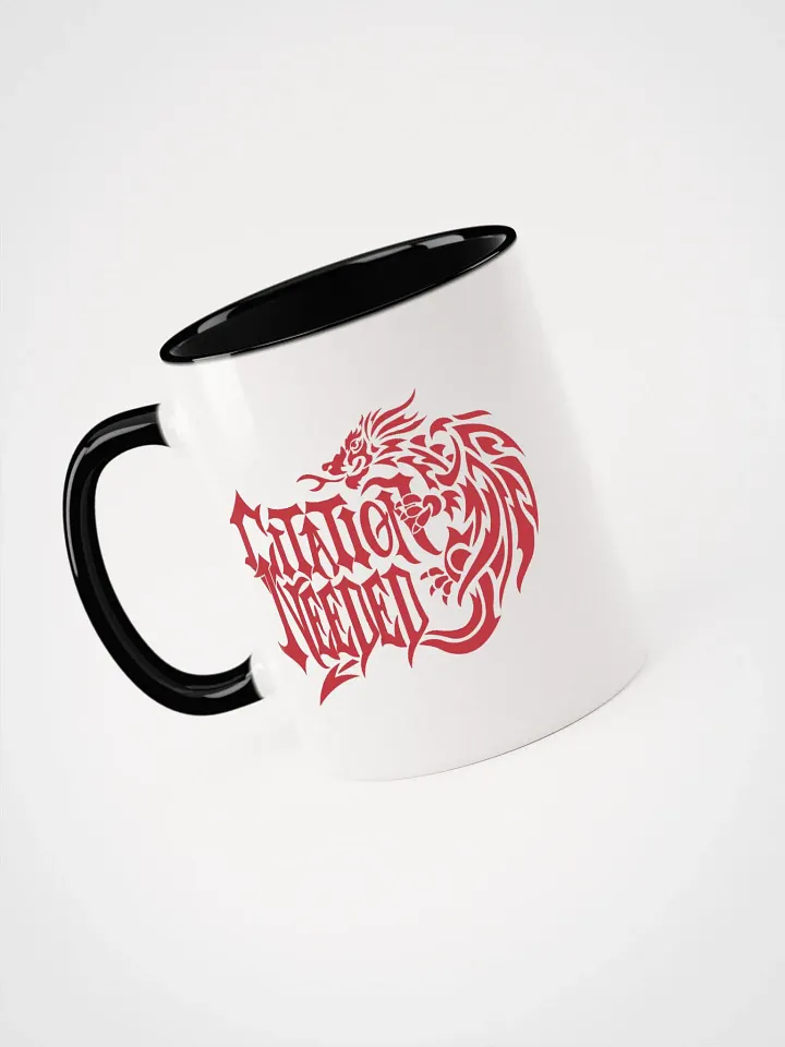 Citation Needed Metal Chaos Dragon Mug (Peekaboo) product image (1)