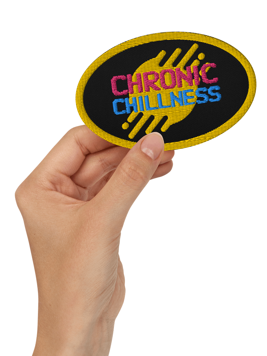 Chronic Chillness 4 inch patch product image (1)
