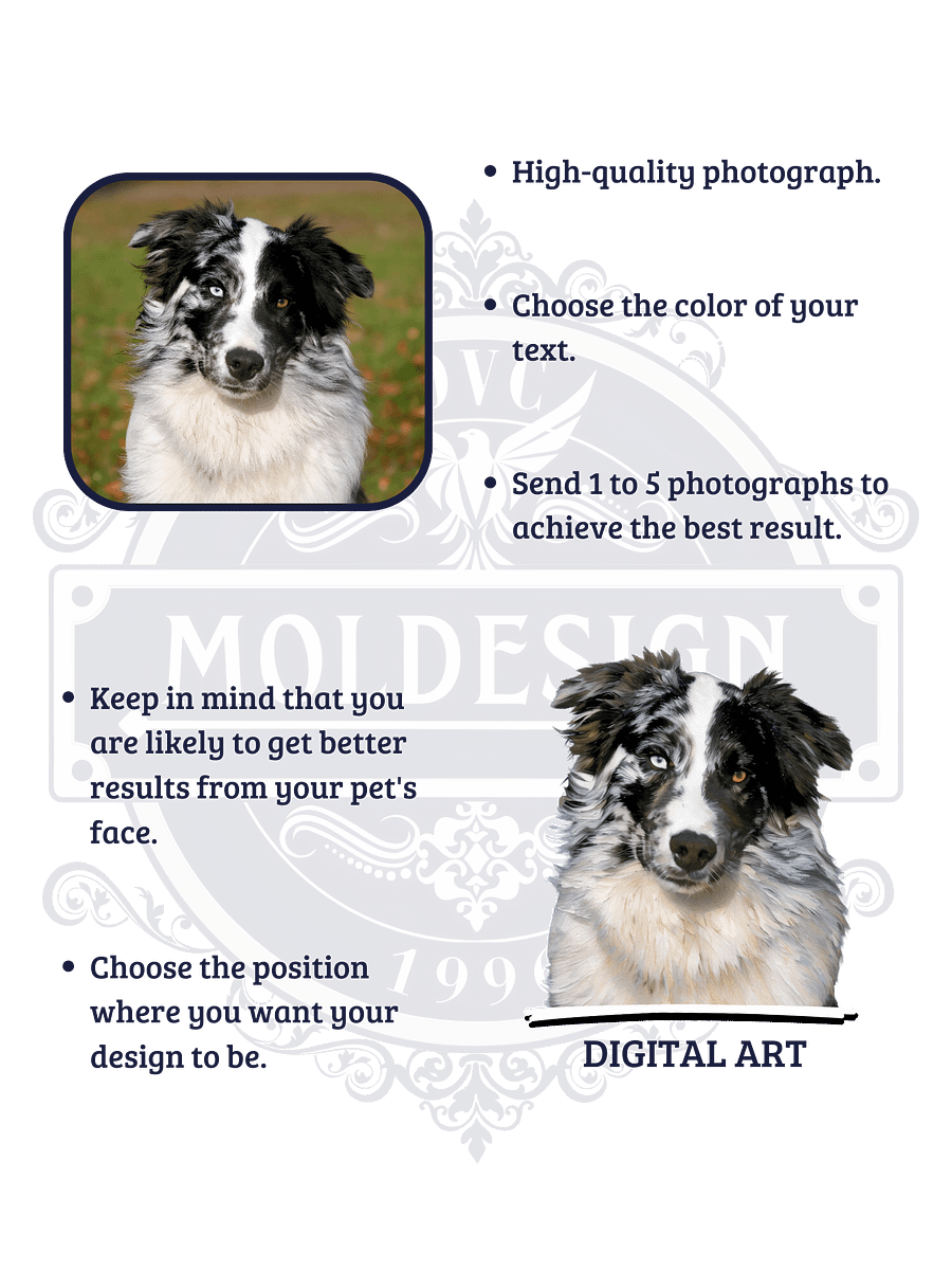 YOUR AUSTRALIAN SHEPHERD! / T-SHIRT WITH PERSONALIZED NAME product image (4)