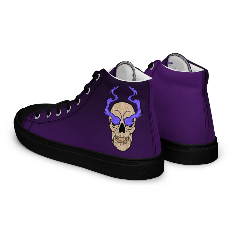 Men's Ethereal Flame Skull High Tops product image (5)