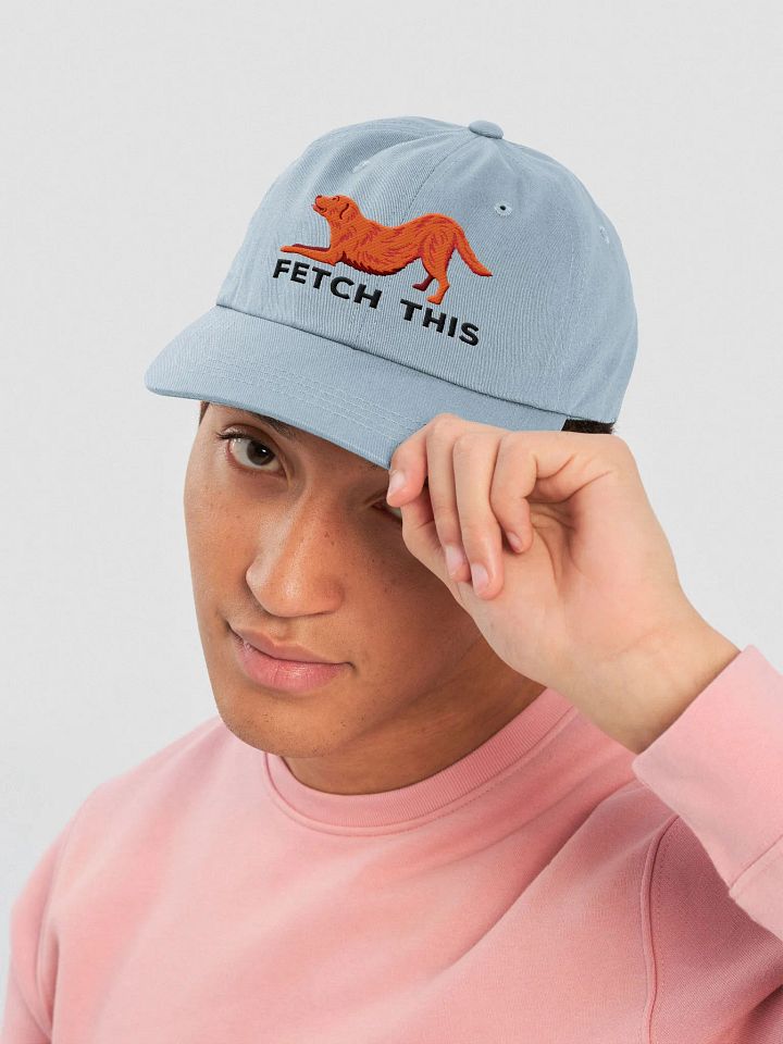 Fetch This Classic Dad Hat(Embroidered) of a Golden Retriever(Red) product image (10)