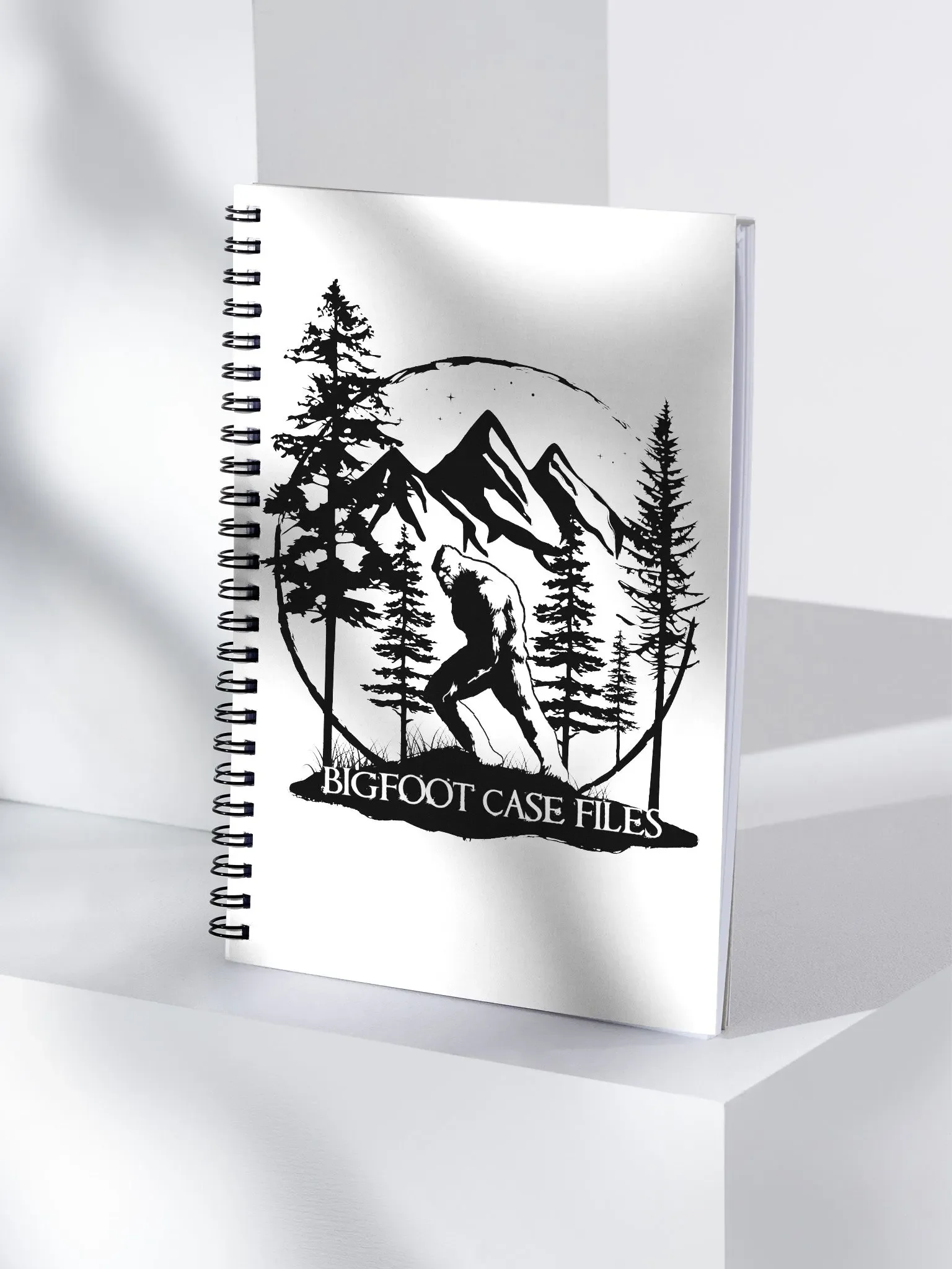 BIGFOOT CASE FILES BLACK LOGO NOTEBOOK product image (3)