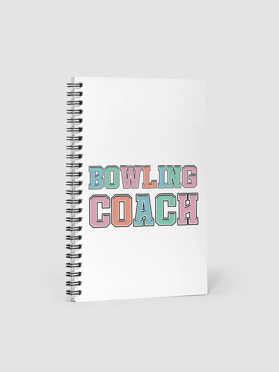 Bowling Coach Vibrant Notebook product image (2)