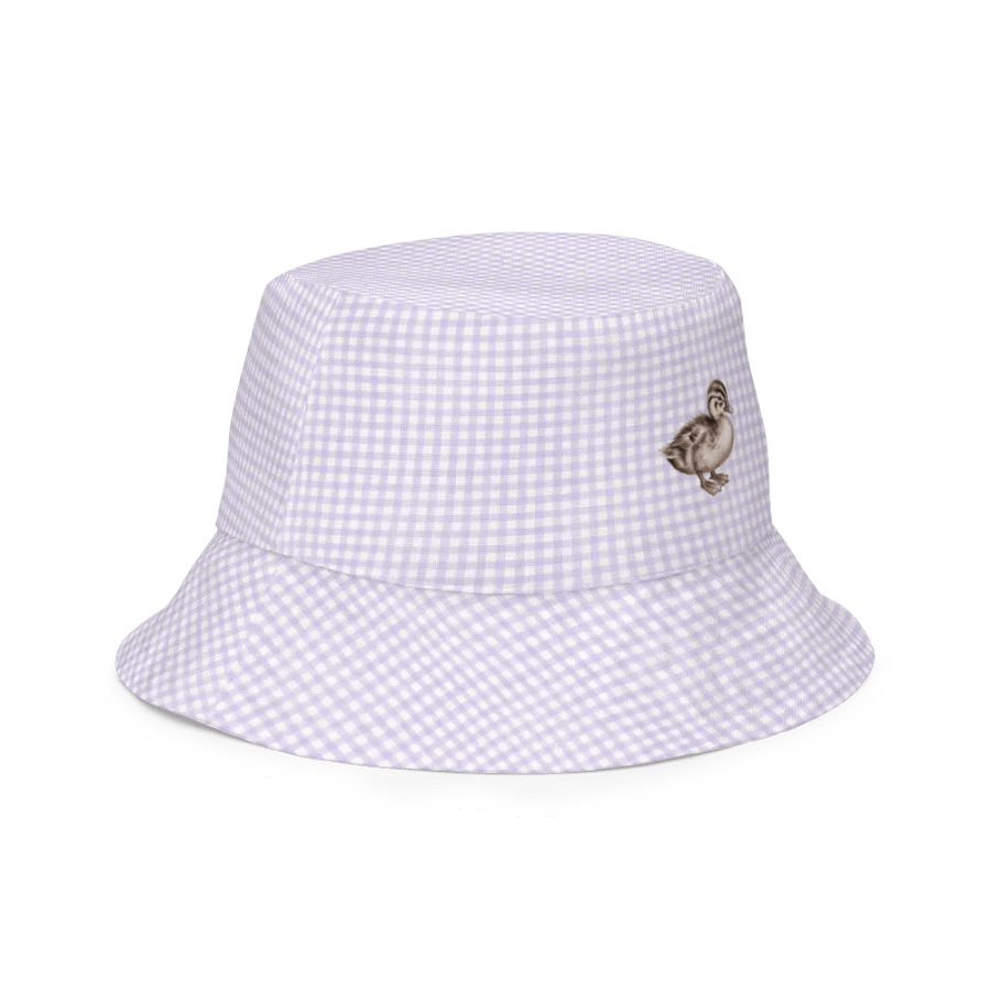 DUCK LOVERS GINGHAM BUCKET HAT TWO SIDES - Bucket Hat für Entenfans product image (5)