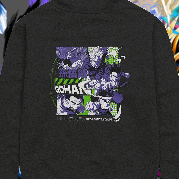 Awakened Saiyan Son Gohan Hoodie product image (2)