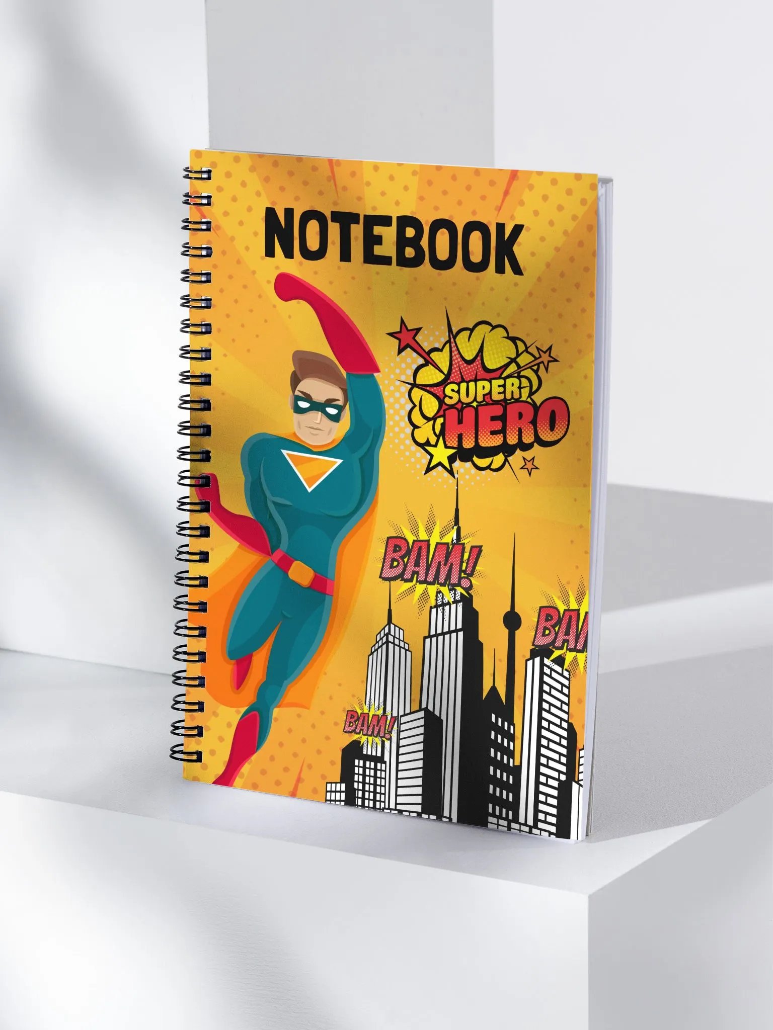 Sunburst Sensation Spiral Notebook product image (4)