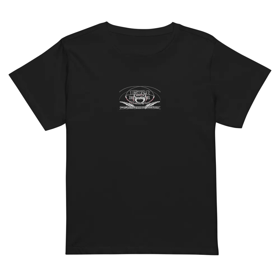 Fight Hard Earn Respect - Embroidered - Women's High-Waisted Tee product image (8)