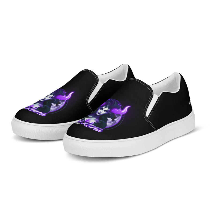 DeviLuna Black Slip-On Shoes product image (5)
