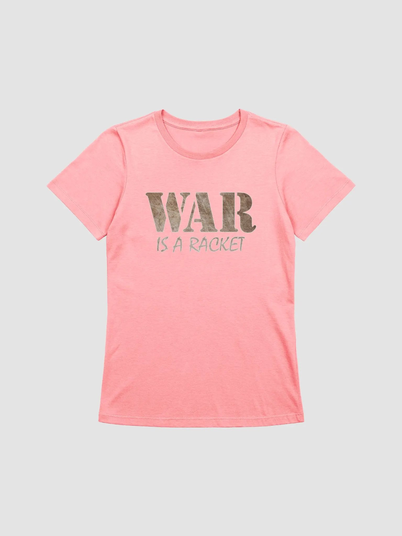 War Is A Racket - Metal - Bella+Canvas Women's Supersoft Relaxed-fit T-Shirt product image (1)