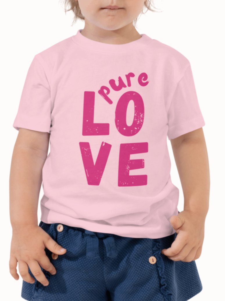 Pure pink LOVE - Kids T-Shirt product image (5)
