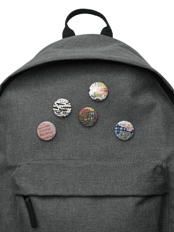 Tomorrow Is Back Pin Button Set product image (8)