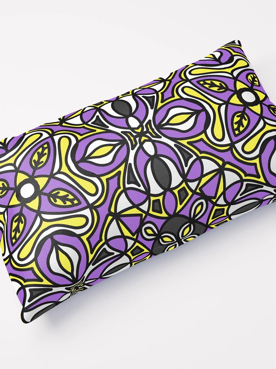 Non-Binary Abstract Pillow - Rectangle product image (4)