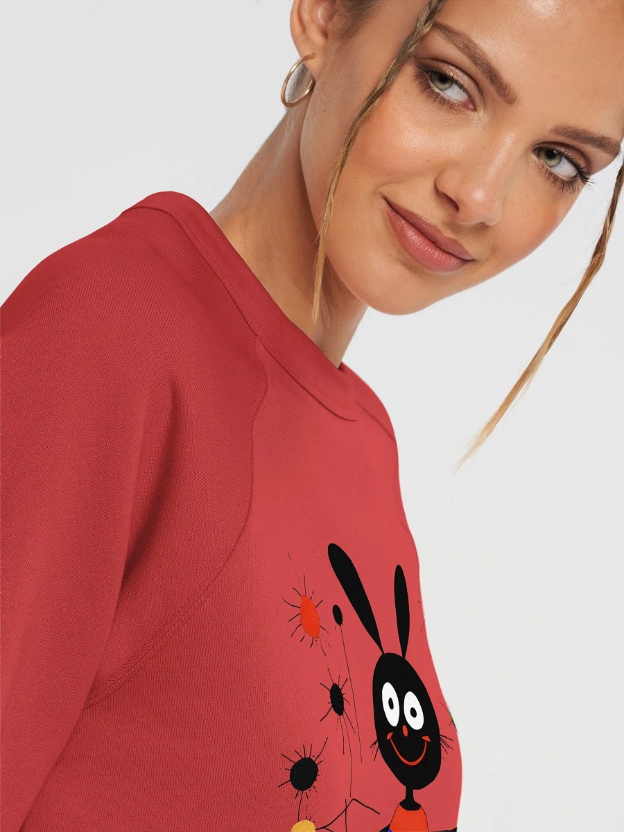 Bella+Canvas Unisex Sponge Fleece Raglan Sweatshirt product image (3)