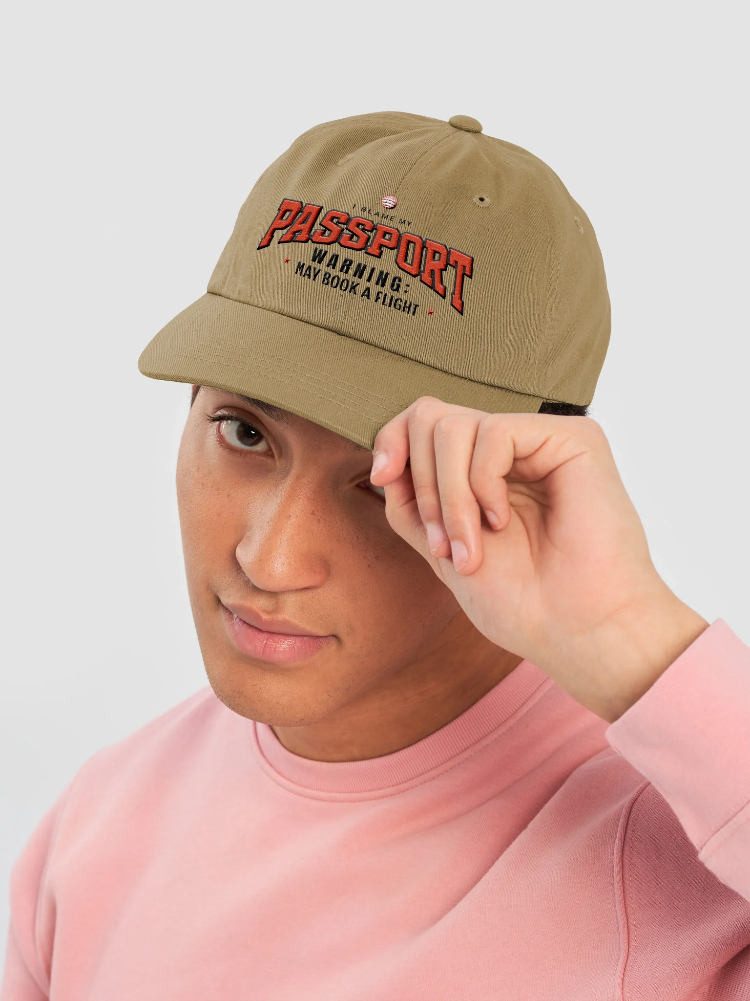 Blame My Passport Comfort Dad Hat product image (5)
