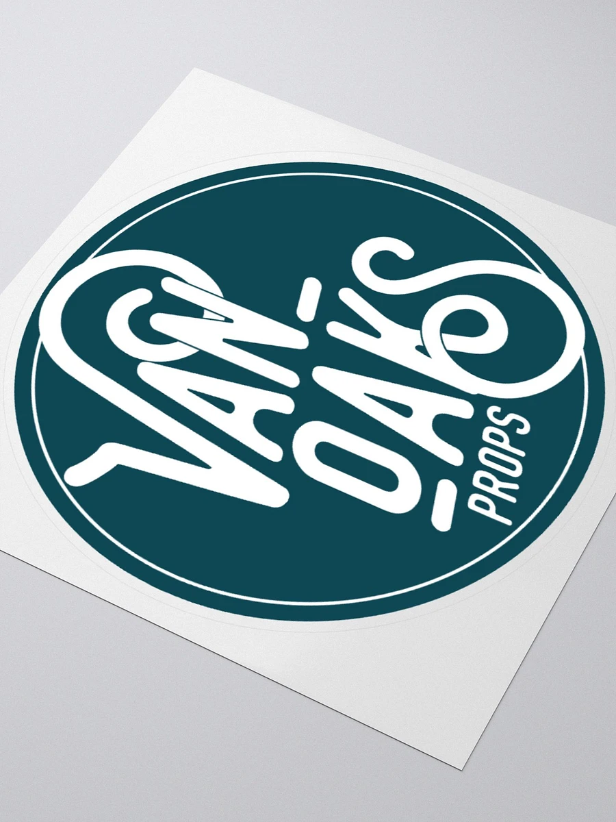 VanOaks Props Classic Logo Decal - Teal product image (9)