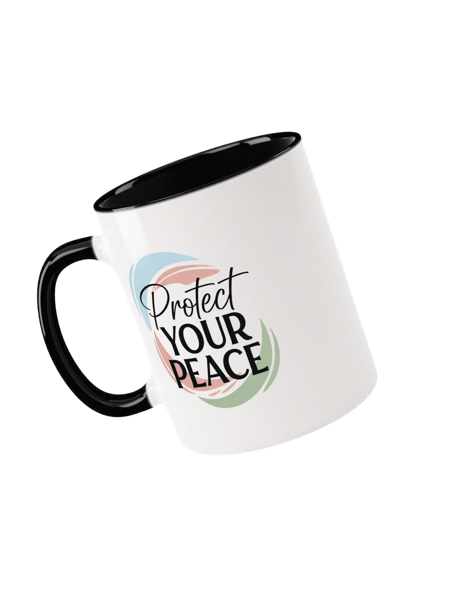 Protect Your Peace Mug – Inspirational Coffee Cup for Mindfulness & Stress Relief product image (3)