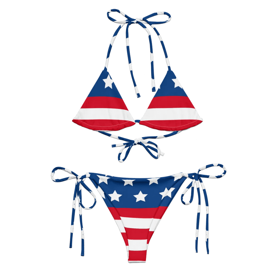 Stars & Stripes All-Over Bikini Set product image (5)