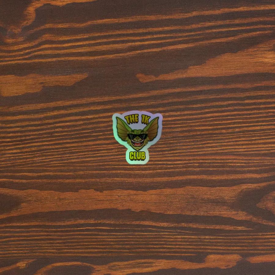 1k club holographic limited edition sticker product image (5)
