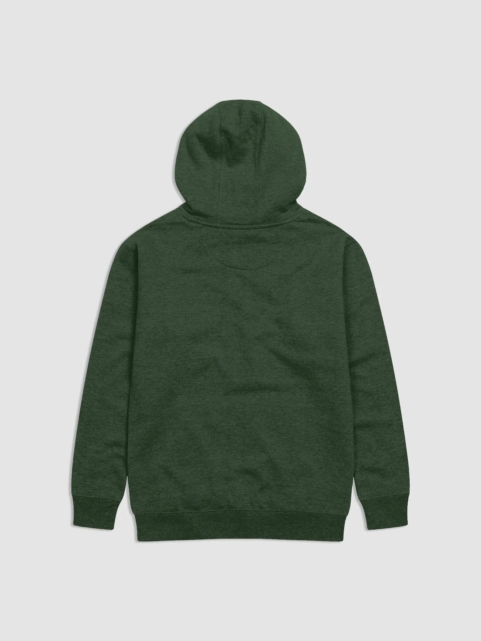 ANGELIC (monochrome green) printed heavyweight hoodie product image (2)