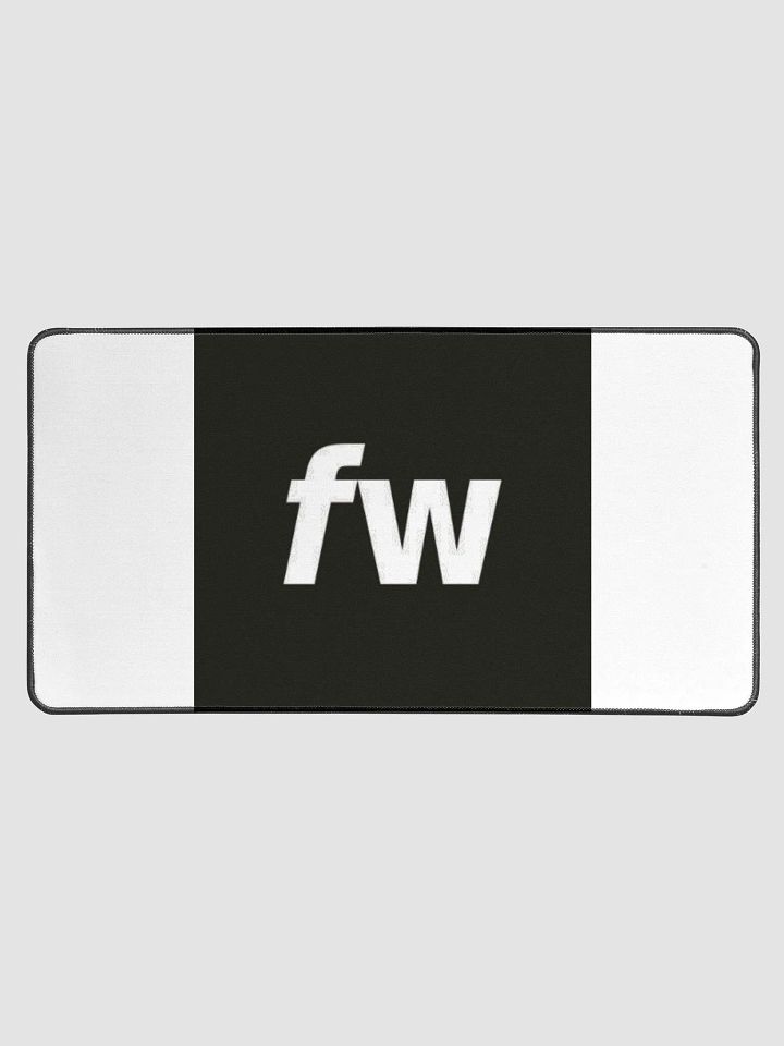 Bold 'FW' Desk Mat product image (1)