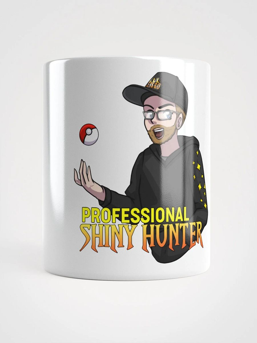 Professional shiny hunter white mug product image (15)