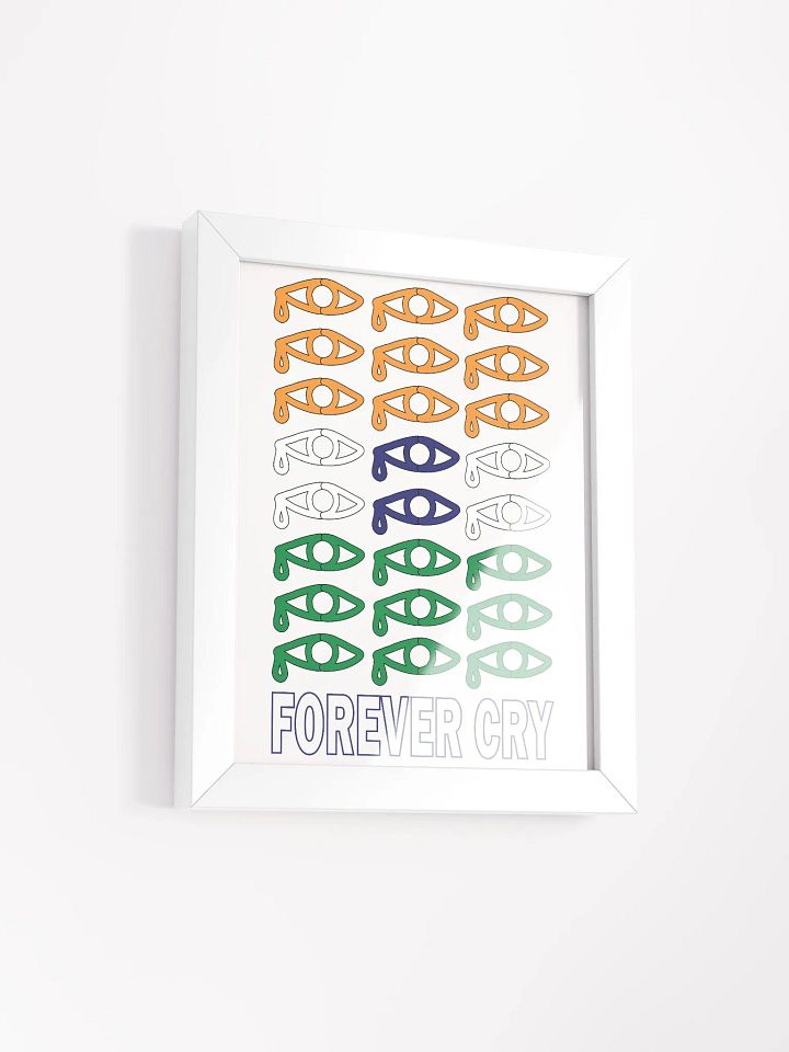India - Forever Cry - Framed High-Quality Matte Poster product image (2)