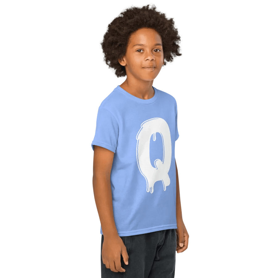 Melting Alphabet | Letter Q | Youth Sports Tee product image (12)