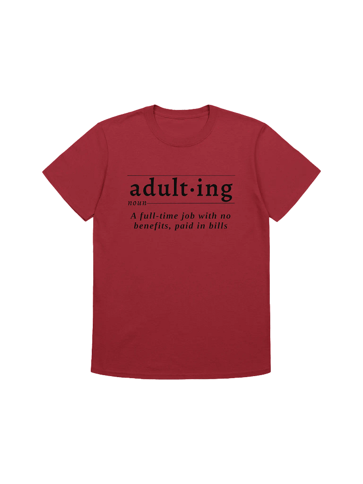 Adulting Def Unisex Tee v1 product image (1)