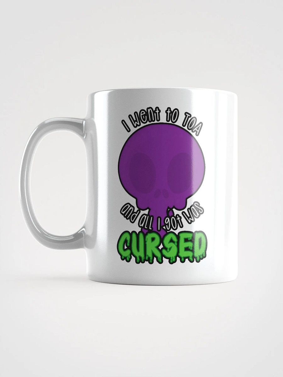 All I Got Was Cursed - Demon Hunter - White Glossy Mug product image (6)