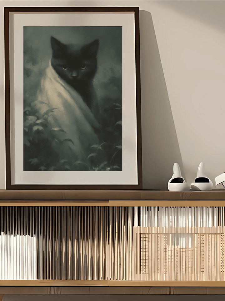 Shadowed Companion - Veil of Night Art product image (2)