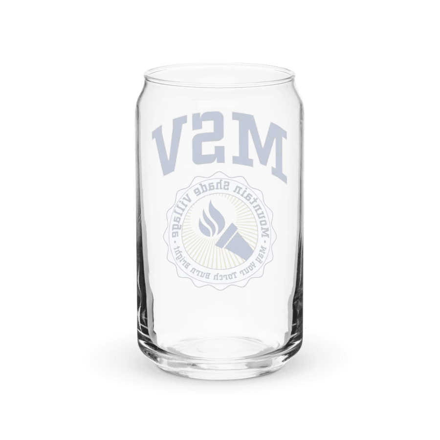 University MSV Can-Shaped Glass product image (38)
