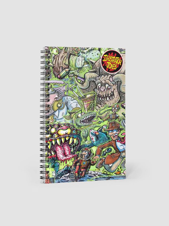 Illustrator Jones Note Book product image (1)