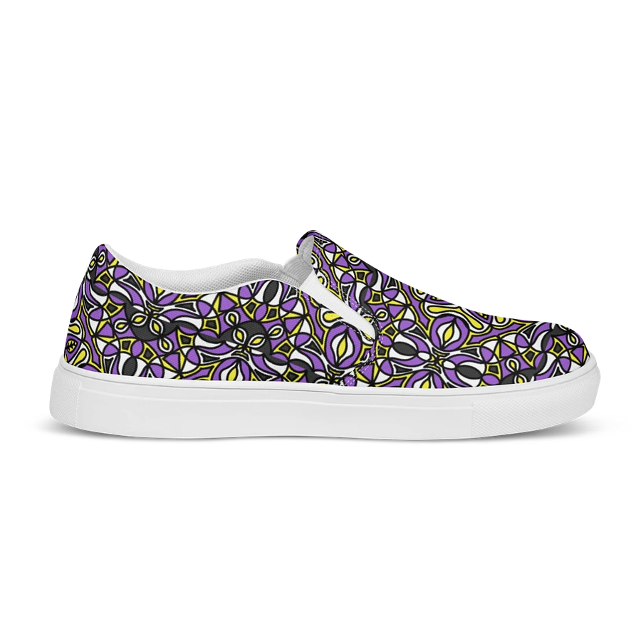 Mens Slip On Canvas - Non-Binary Abstract product image (11)