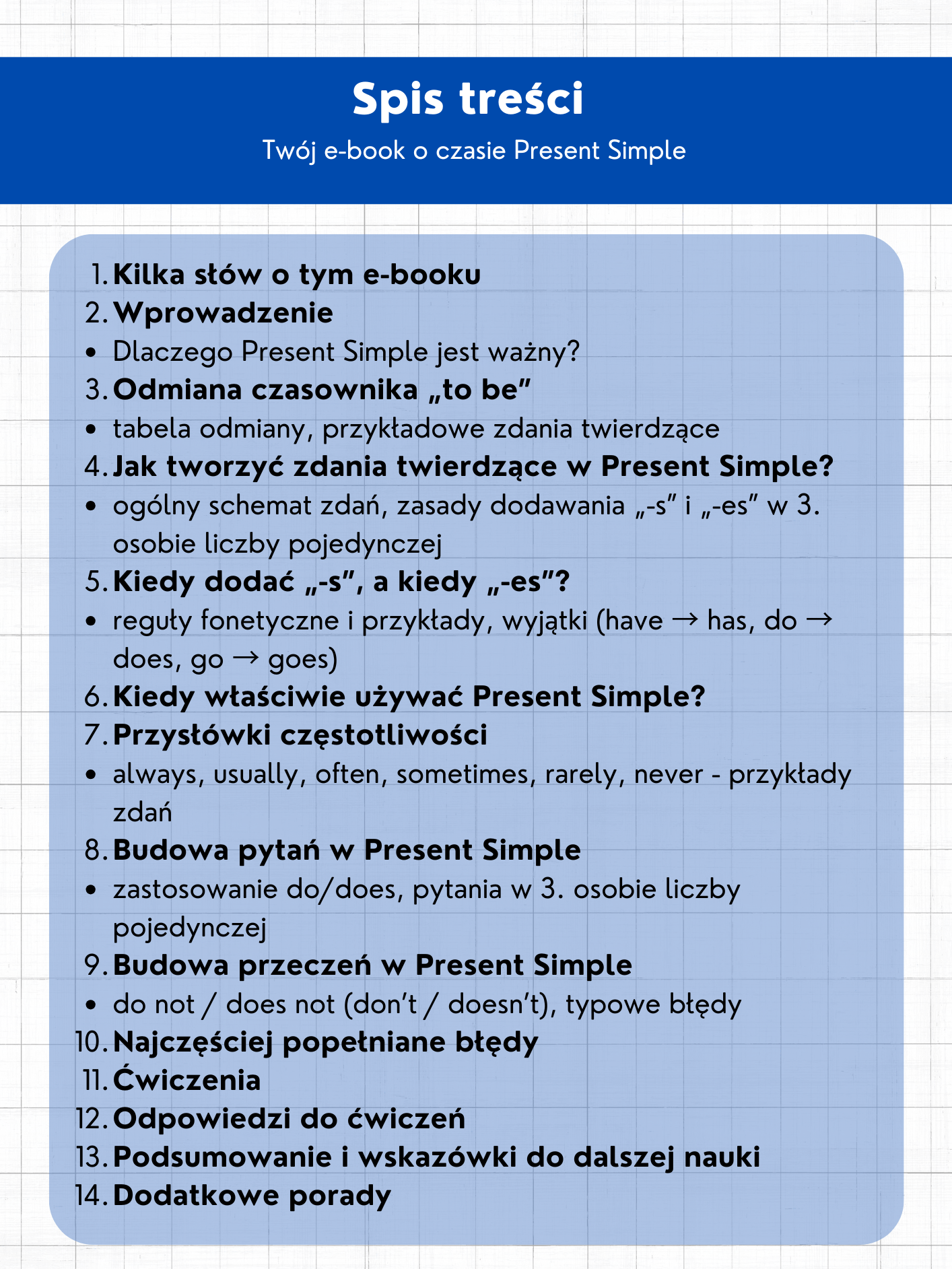 📘 E-book: „Present Simple – Kompletny przewodnik z ćwiczeniami” product image (4)