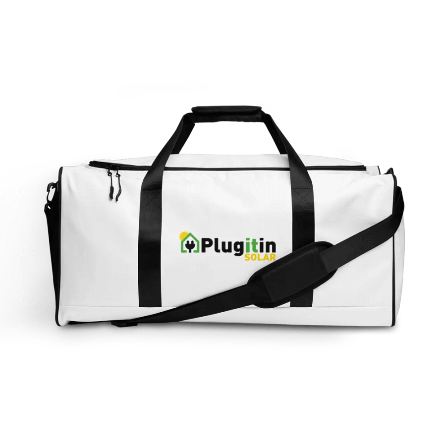 Plug It In Solar High-Quality Duffle Bag product image (1)